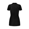 OUDE WAAG 25 Autumn and Winter Curved Thread Short Sleeve Knit Top T-shirt OW-OW-25AW-KT04V1BL900-HEI Black